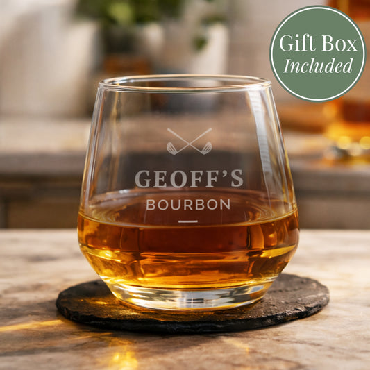 Personalised Golfing Motif Tumbler
